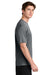 Sport-Tek ST350/TST350 Mens Competitor Moisture Wicking Short Sleeve Crewneck T-Shirt Heather Iron Grey Model Side