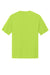 Sport-Tek ST350/TST350 Mens Competitor Moisture Wicking Short Sleeve Crewneck T-Shirt Lime Shock Green Flat Back