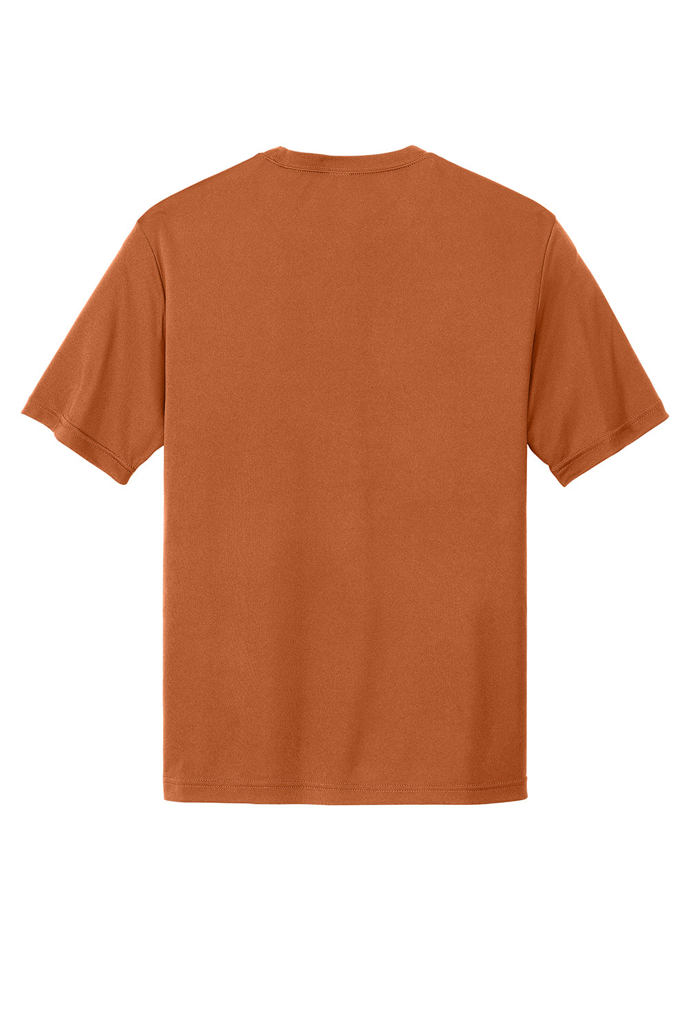 Sport-Tek ST350/TST350 Mens Competitor Moisture Wicking Short Sleeve Crewneck T-Shirt Texas Orange Flat Back