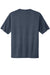 Sport-Tek ST350/TST350 Mens Competitor Moisture Wicking Short Sleeve Crewneck T-Shirt Heather True Navy Blue Flat Back