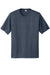 Sport-Tek ST350/TST350 Mens Competitor Moisture Wicking Short Sleeve Crewneck T-Shirt Heather True Navy Blue Flat Front