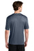 Sport-Tek ST350/TST350 Mens Competitor Moisture Wicking Short Sleeve Crewneck T-Shirt Heather True Navy Blue Model Back