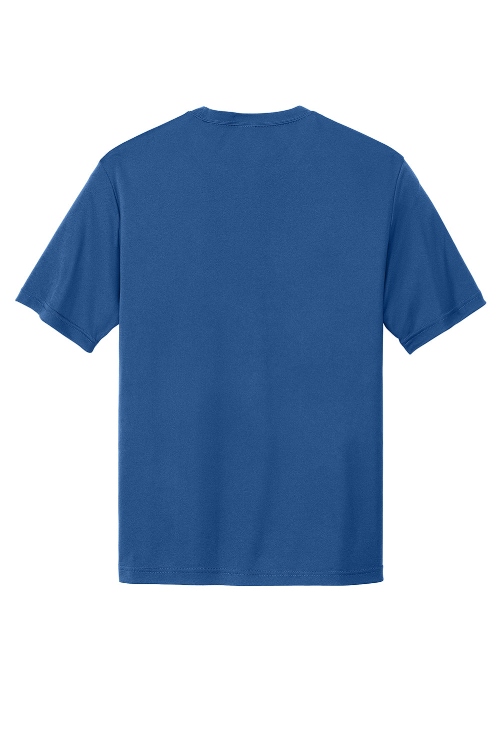 Sport-Tek ST350/TST350 Mens Competitor Moisture Wicking Short Sleeve Crewneck T-Shirt True Royal Blue Flat Back