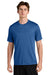 Sport-Tek ST350/TST350 Mens Competitor Moisture Wicking Short Sleeve Crewneck T-Shirt True Royal Blue Model Front