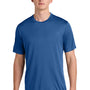 Sport-Tek Mens Competitor Moisture Wicking Short Sleeve Crewneck T-Shirt - Royal Blue