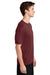 Sport-Tek ST350/TST350 Mens Competitor Moisture Wicking Short Sleeve Crewneck T-Shirt Cardinal Red Model Side