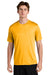 Sport-Tek ST350/TST350 Mens Competitor Moisture Wicking Short Sleeve Crewneck T-Shirt Gold Model Front