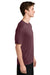 Sport-Tek ST350/TST350 Mens Competitor Moisture Wicking Short Sleeve Crewneck T-Shirt Maroon Model Side