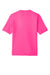 Sport-Tek ST350/TST350 Mens Competitor Moisture Wicking Short Sleeve Crewneck T-Shirt Neon Pink Flat Back