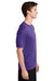 Sport-Tek ST350/TST350 Mens Competitor Moisture Wicking Short Sleeve Crewneck T-Shirt Purple Model Side