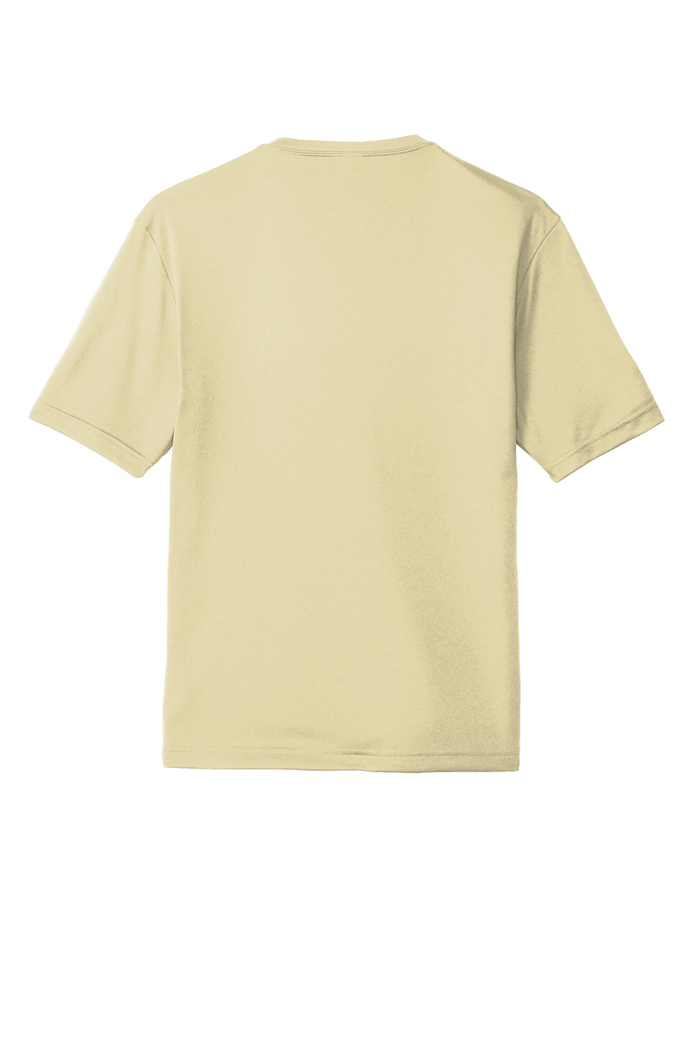 Sport-Tek ST350/TST350 Mens Competitor Moisture Wicking Short Sleeve Crewneck T-Shirt Vegas Gold Flat Back