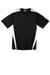 Sport-Tek ST351 Mens Competitor Moisture Wicking Short Sleeve Crewneck T-Shirt Black/White Flat Front