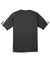 Sport-Tek ST351 Mens Competitor Moisture Wicking Short Sleeve Crewneck T-Shirt Iron Grey/White Flat Back