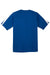 Sport-Tek ST351 Mens Competitor Moisture Wicking Short Sleeve Crewneck T-Shirt True Royal Blue/White Flat Back