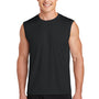 Sport-Tek Mens Competitor Moisture Wicking Tank Top - Black