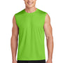 Sport-Tek Mens Competitor Moisture Wicking Tank Top - Lime Shock Green