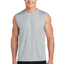 Sport-Tek Mens Competitor Moisture Wicking Tank Top - Silver Grey