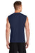 Sport-Tek ST352 Mens Competitor Moisture Wicking Tank Top True Navy Blue Model Back