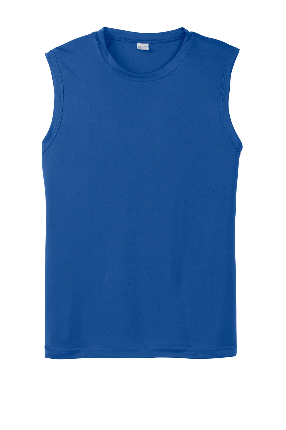 Sport-Tek ST352 Mens Competitor Moisture Wicking Tank Top True Royal Blue Flat Front