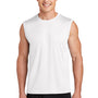 Sport-Tek Mens Competitor Moisture Wicking Tank Top - White