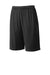 Sport-Tek ST355P Mens Competitor Moisture Wicking Shorts w/ Pockets Black Flat Front