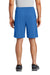 Sport-Tek ST355P Mens Competitor Moisture Wicking Shorts w/ Pockets True Royal Blue Model Back