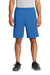 Sport-Tek ST355P Mens Competitor Moisture Wicking Shorts w/ Pockets True Royal Blue Model Front