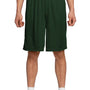 Sport-Tek Mens Competitor Moisture Wicking Shorts - Forest Green