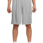 Sport-Tek Mens Competitor Moisture Wicking Shorts - Silver Grey