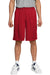 Sport-Tek ST355 Mens Competitor Moisture Wicking Shorts True Red Model Front