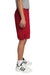 Sport-Tek ST355 Mens Competitor Moisture Wicking Shorts True Red Model Side