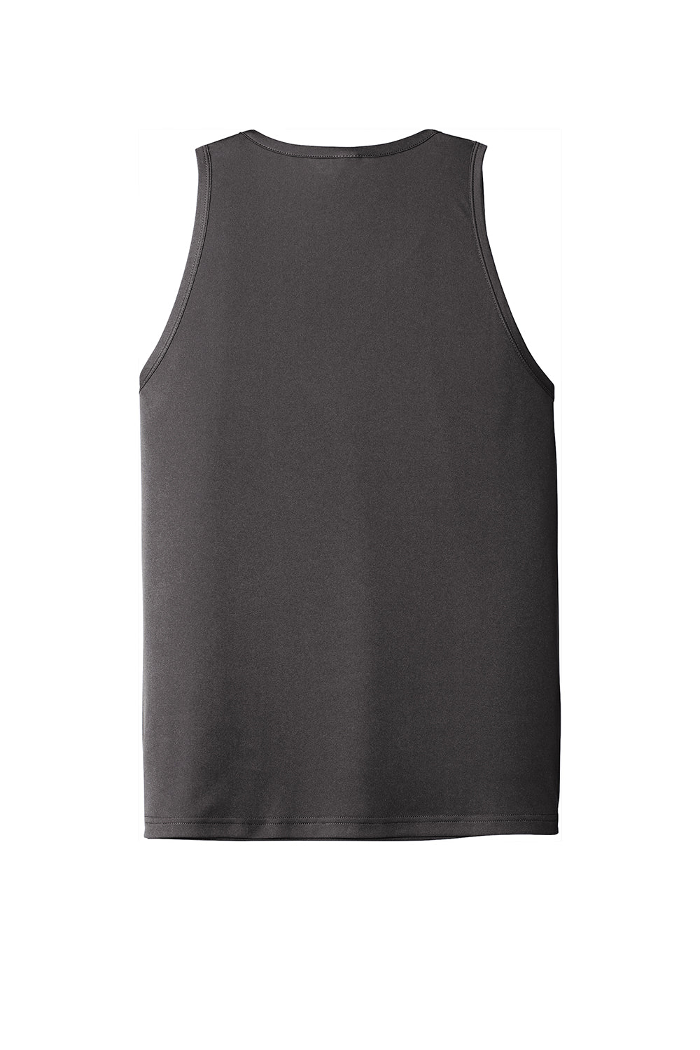 Sport-Tek ST356 Mens Competitor Moisture Wicking Tank Top Iron Grey Flat Back