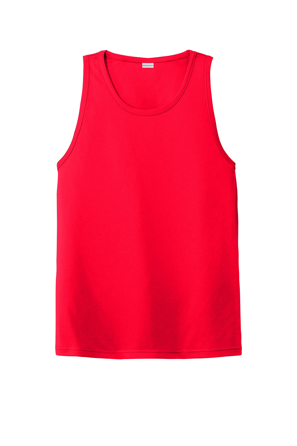 Sport-Tek ST356 Mens Competitor Moisture Wicking Tank Top True Red Flat Front