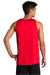 Sport-Tek ST356 Mens Competitor Moisture Wicking Tank Top True Red Model Back