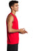 Sport-Tek ST356 Mens Competitor Moisture Wicking Tank Top True Red Model Side