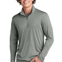 Sport-Tek Mens Competitor Moisture Wicking 1/4 Zip Sweatshirt - Concrete Grey