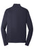 Sport-Tek ST357 Mens Competitor Moisture Wicking 1/4 Zip Sweatshirt True Navy Blue Flat Back