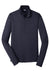 Sport-Tek ST357 Mens Competitor Moisture Wicking 1/4 Zip Sweatshirt True Navy Blue Flat Front