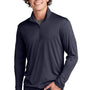 Sport-Tek Mens Competitor Moisture Wicking 1/4 Zip Sweatshirt - True Navy Blue