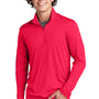 Sport-Tek Mens Competitor Moisture Wicking 1/4 Zip Sweatshirt - True Red