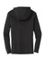 Sport-Tek ST358 Mens Competitor Moisture Wicking Long Sleeve Hooded T-Shirt Hoodie Black Flat Back