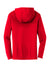 Sport-Tek ST358 Mens Competitor Moisture Wicking Long Sleeve Hooded T-Shirt Hoodie True Red Flat Back