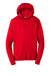 Sport-Tek ST358 Mens Competitor Moisture Wicking Long Sleeve Hooded T-Shirt Hoodie True Red Flat Front