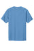 Sport-Tek ST359 Mens PosiCharge Competitor 2 Button Short Sleeve Henley Carolina Blue Flat Back