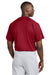 Sport-Tek ST359 Mens PosiCharge Competitor 2 Button Short Sleeve Henley Deep Red Model Back