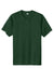 Sport-Tek ST359 Mens PosiCharge Competitor 2 Button Short Sleeve Henley Forest Green Flat Front