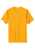 Sport-Tek ST359 Mens PosiCharge Competitor 2 Button Short Sleeve Henley Gold Flat Front