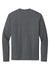 Sport-Tek ST360LS Mens Contender Heather Moisture Wicking Long Sleeve Crewneck T-Shirt Heather Graphite Grey Flat Back