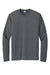 Sport-Tek ST360LS Mens Contender Heather Moisture Wicking Long Sleeve Crewneck T-Shirt Heather Graphite Grey Flat Front