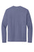 Sport-Tek ST360LS Mens Contender Heather Moisture Wicking Long Sleeve Crewneck T-Shirt Heather True Navy Blue Flat Back